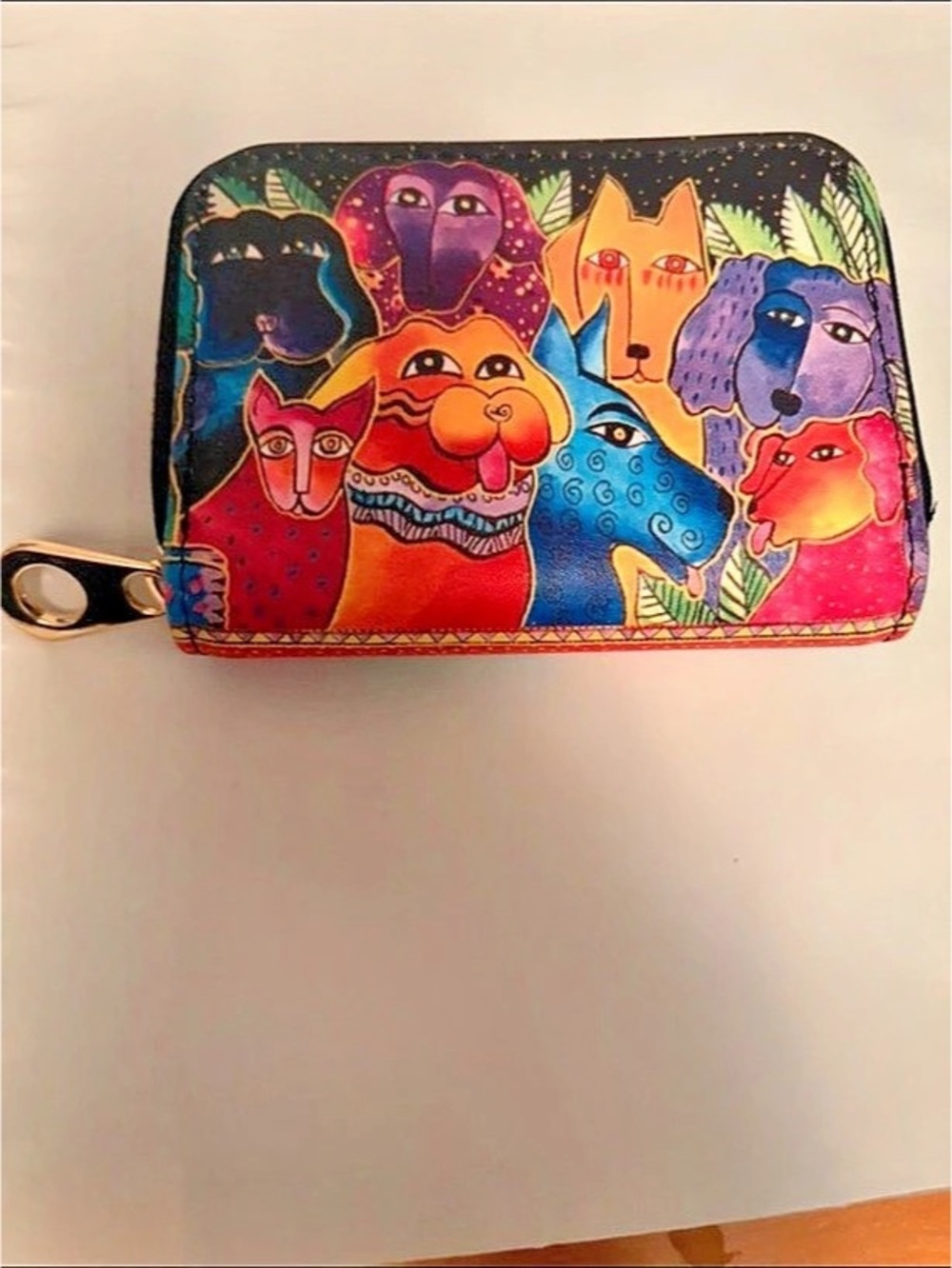 Laurel Burch dog wallet